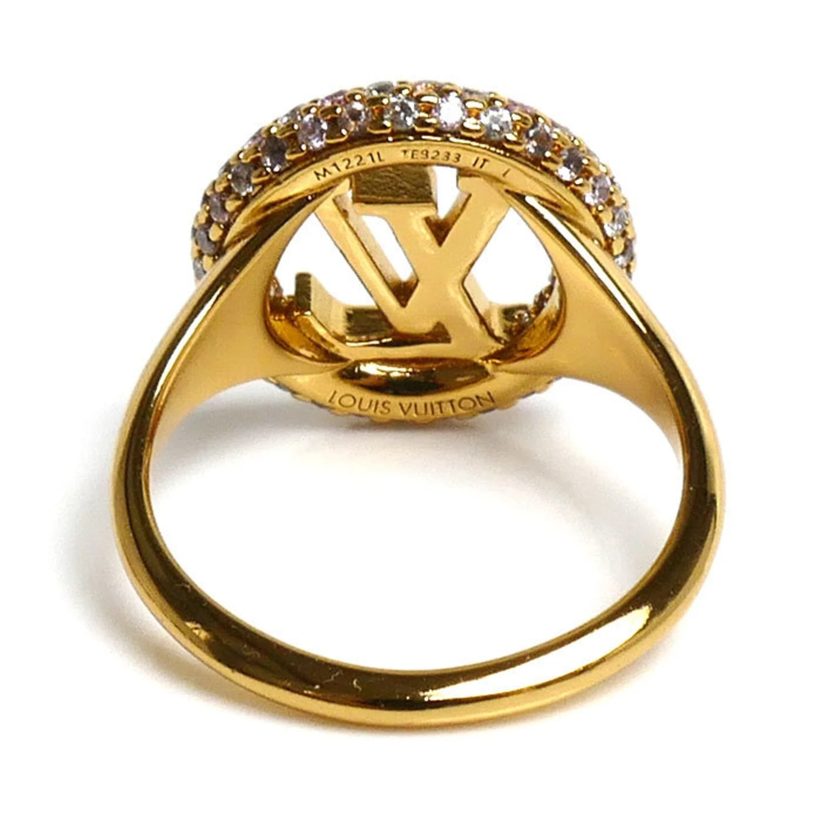 Louis Vuitton Plating Rhinestone Band 4