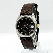 Tudor Oyster Black Shell Dial 74000 AT Authentic From Japan 3