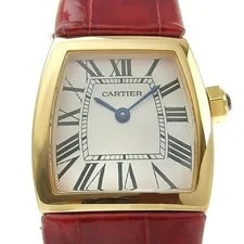 Cartier — Cartier Radoña SM W6400356 18K Yellow Gold 21.5mm Silver Dial Quartz #TSYW022 — Watch — resale