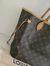 Louis Vuitton Neverfull / Lining Zip Closure Dust 3