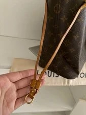 Louis Vuitton Neverfull / Lining Zip Closure Dust 4