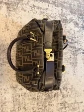 Fendi — Fendi Print With Strap Details — Handbag — resale