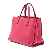 Authenticated Prada Trimmed Fabric Satchel 2