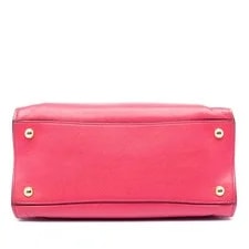 Authenticated Prada Trimmed Fabric Satchel 3