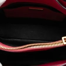 Authenticated Prada Trimmed Fabric Satchel 4
