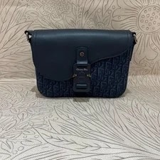 Dior Logo Flap Messenger - Excellent #9KBMKI 2