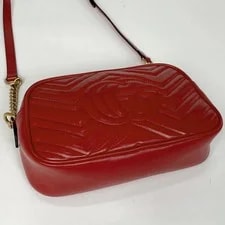 Gucci GG Marmont Chain Double GG Crossbody 2