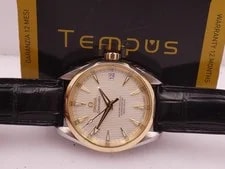Omega — Omega Seamaster Aqua Terra Co-axial 18KT Gold Bezel +Papers 2019 Automatic — Watch — resale
