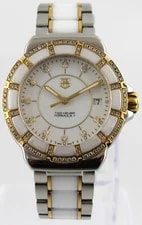 TAG Heuer WAH1221.BB0865 Formula 1 Ceramic Gold Diamond Quartz Date 3