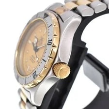TAG Heuer 2000 Professional 200m Gold Quartz 974.008 Gold Dial #AOHW2611 3