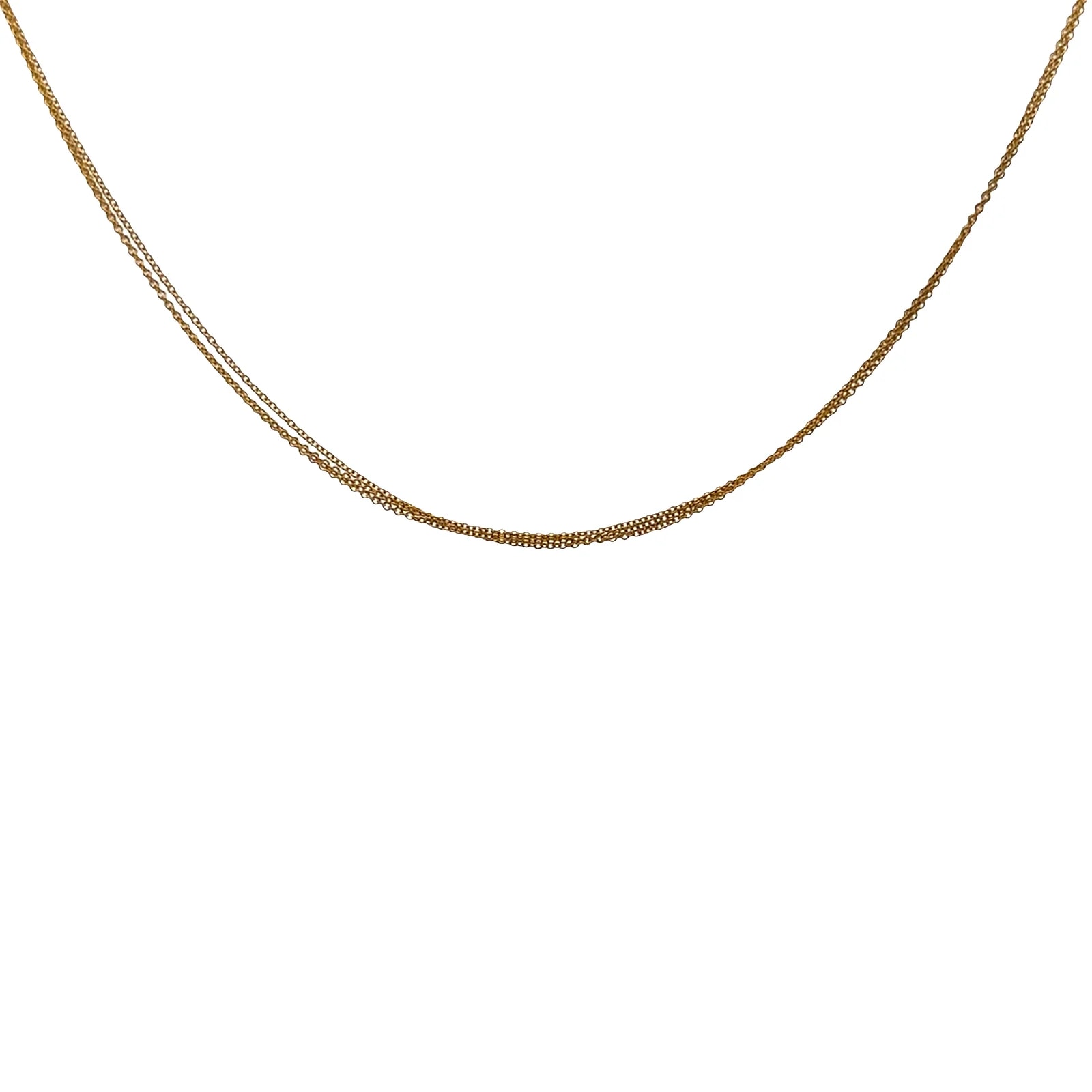Store5a — Triple Strand Cable Chain — Jewelry — resale