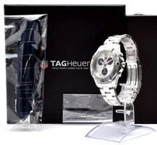 Tag Heuer — Tag Heuer Aquaracer CAF1111 Chronograph 【Box】 Quartz ’S 42mm 7 1/2 — Watch — resale