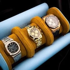 Patek Philippe Aquanaut White Gold Blue Dial 5168G-001 Complete Set 4