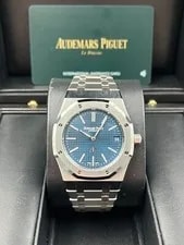 Audemars Piguet — Audemars Piguet Royal Oak Jumbo Ultra Thin 39mm 16202ST Box & Papers — Watch — resale