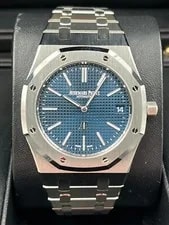 Audemars Piguet Royal Oak Jumbo Ultra Thin 39mm 16202ST Box & Papers 3