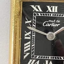 E130 Cartier Must Tank Ca4175 Sm Manual Winding 4