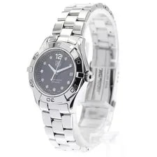 TAG Heuer WAF141C Aquaracer 10P Diamond Quartz 935824 From Japan 2