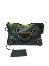 Balenciaga — Authentic Balenciaga City Medium Cowhide Dark eBay AG — Handbag — resale