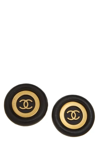 Chanel — & 'CC' Button — Jewelry — resale