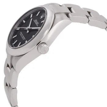 Rolex — Oyster Perpetual Automatic Chronometer Black Dial 177200-0019 — Watch — resale