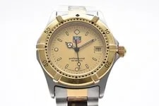 【EXC+5】Tag Heuer Professional 964.013-2 Gold Dial Quartz Japan 4