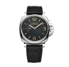Panerai Luminor Due 42mm 3 Days Steel Black Dial PAM00676 - 2016 2