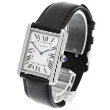 Cartier Tank Solo LM WSTA0028 28mm SS Silver #C5421 2