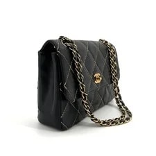Chanel Wildstitch Flap Chain Turn Lock 150479696 4