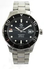 TAG Heuer Aquaracer WAN2110.BA0822 Black Automatic Calibre 5 Steel 3