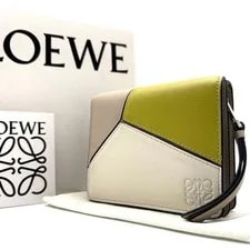 Loewe — Loewe Puzzle Bifold Wallet, Excellent Condition, Complete Accessories — Handbag — resale