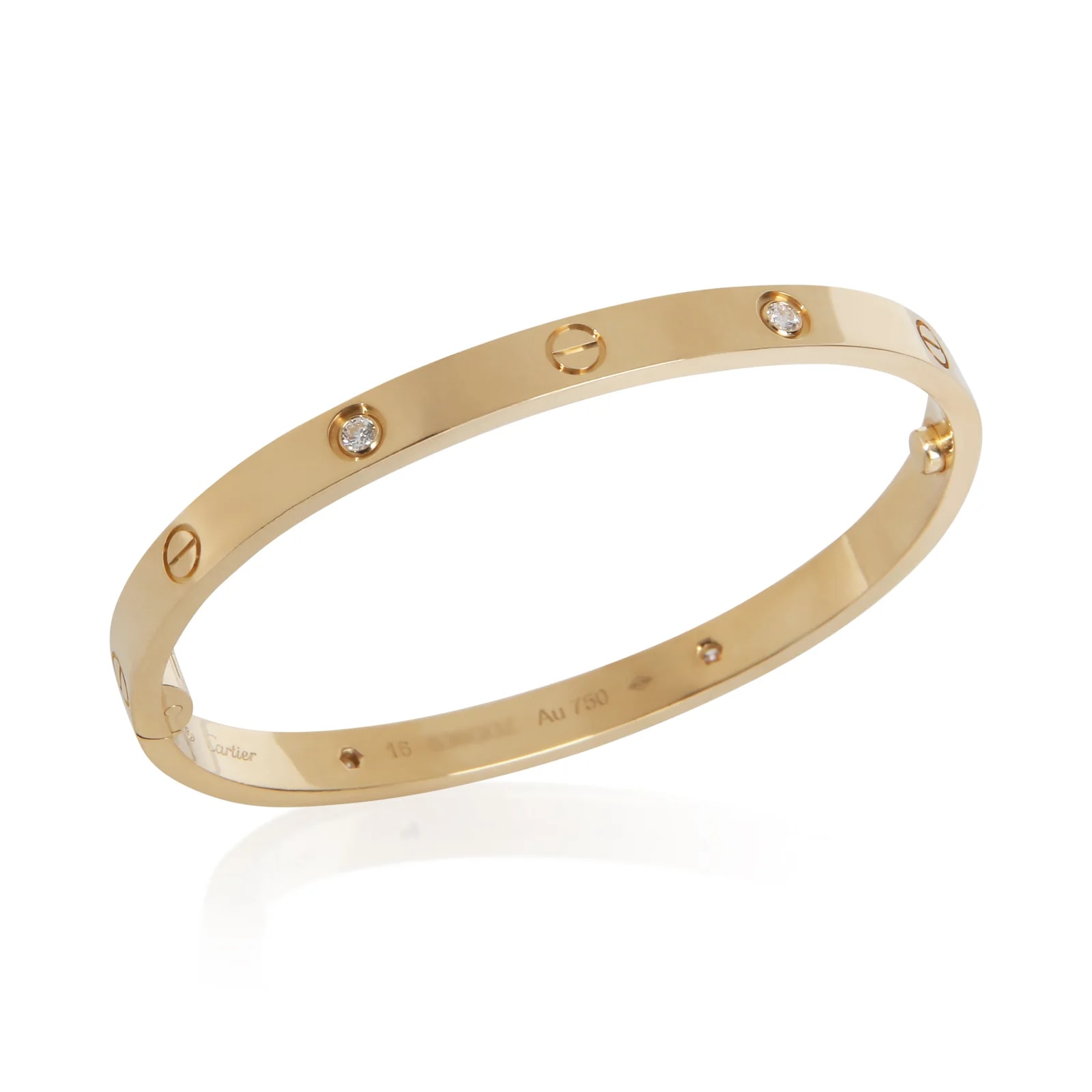Cartier Yellow Gold Medium Model Love Bracelet 18k 2