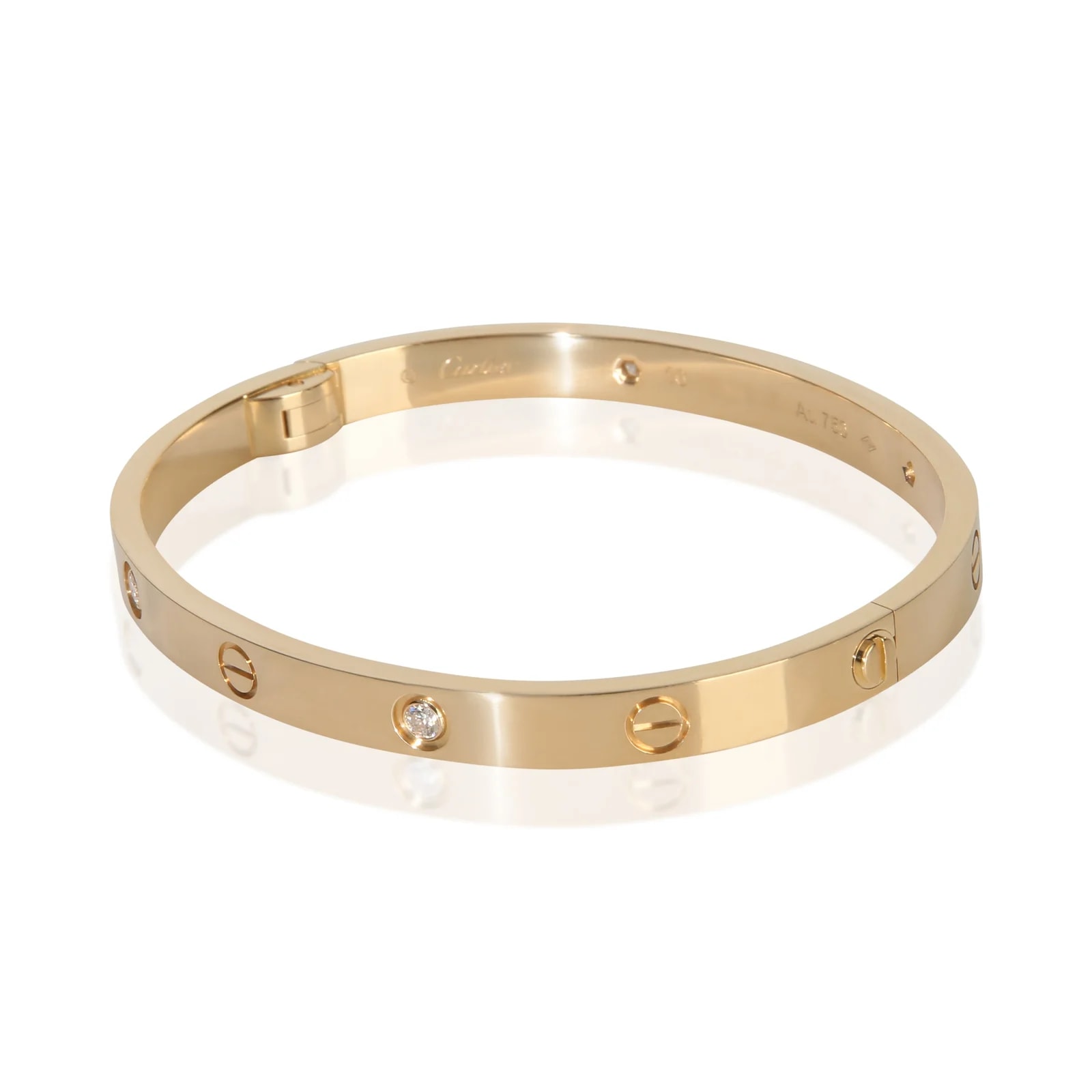Cartier Yellow Gold Medium Model Love Bracelet 18k 4