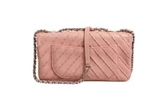 Chanel Small Classic Double Flap Light Chevron 4