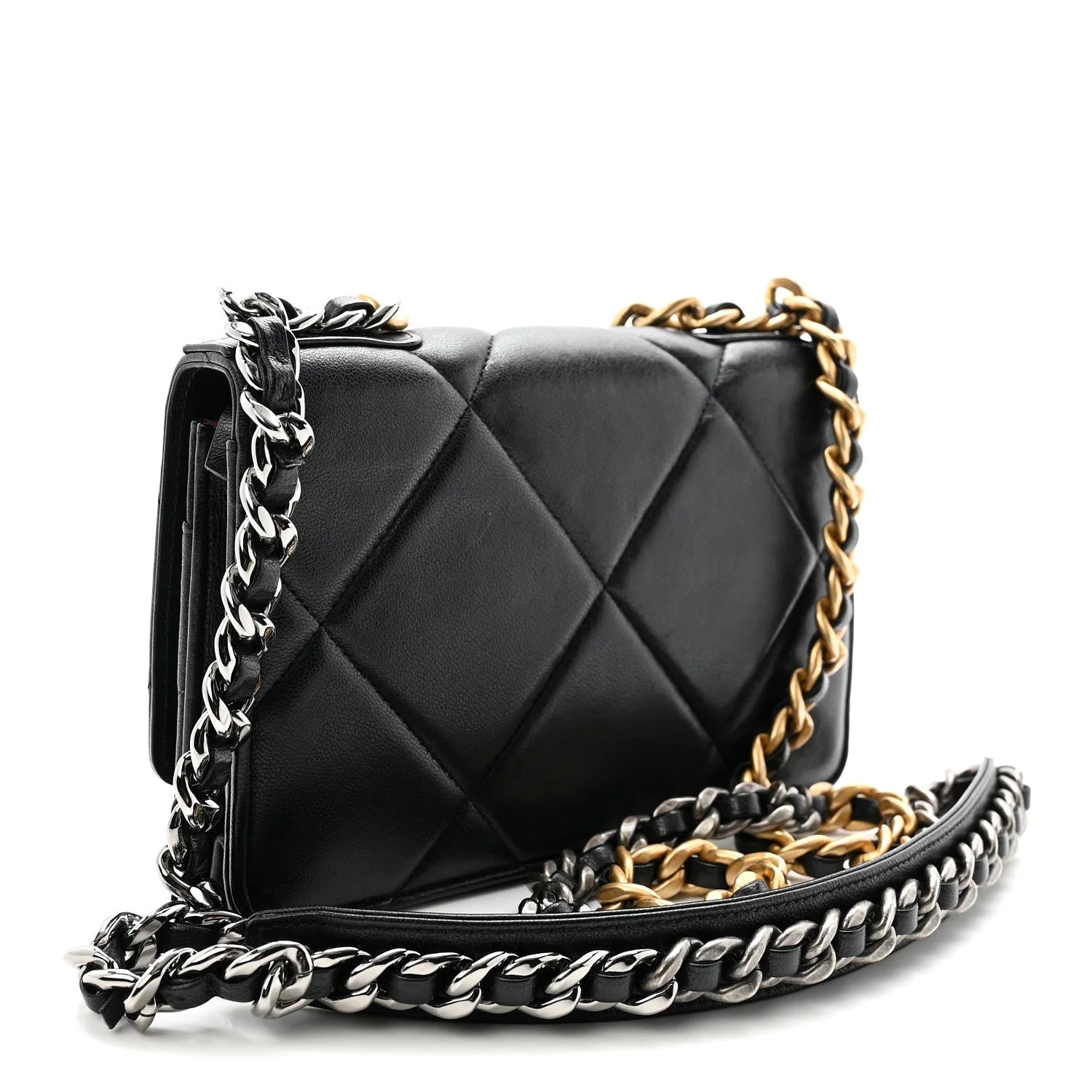 Chanel 19 Wallet on Chain WOC 3