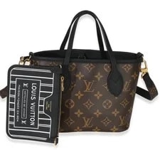 Louis Vuitton Neverfull Bandouliere Inside Out