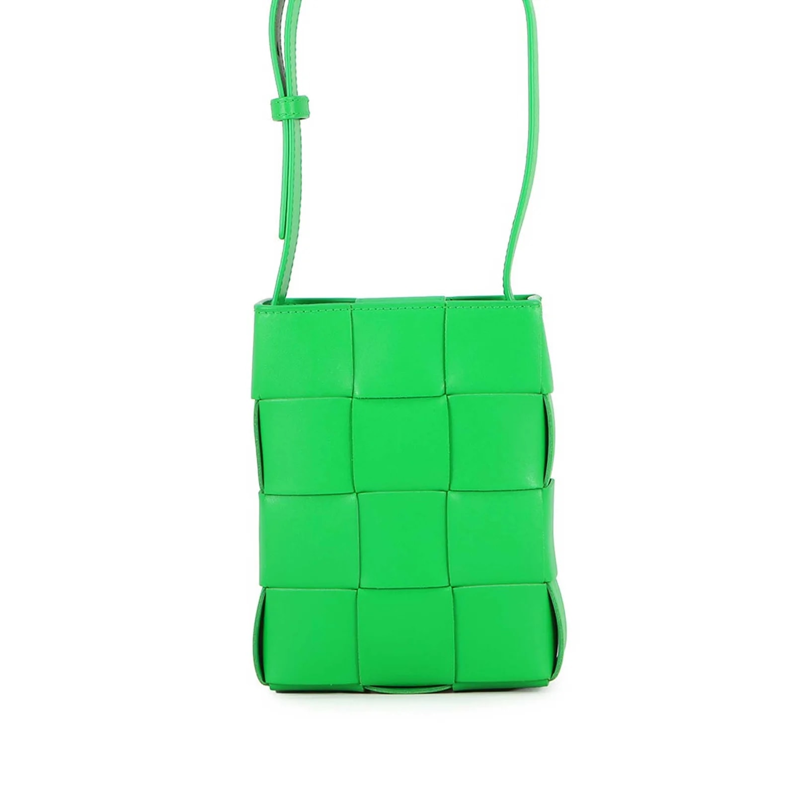 Bottega Veneta — Mini Vertical Cassette Crossbody — Handbag — resale