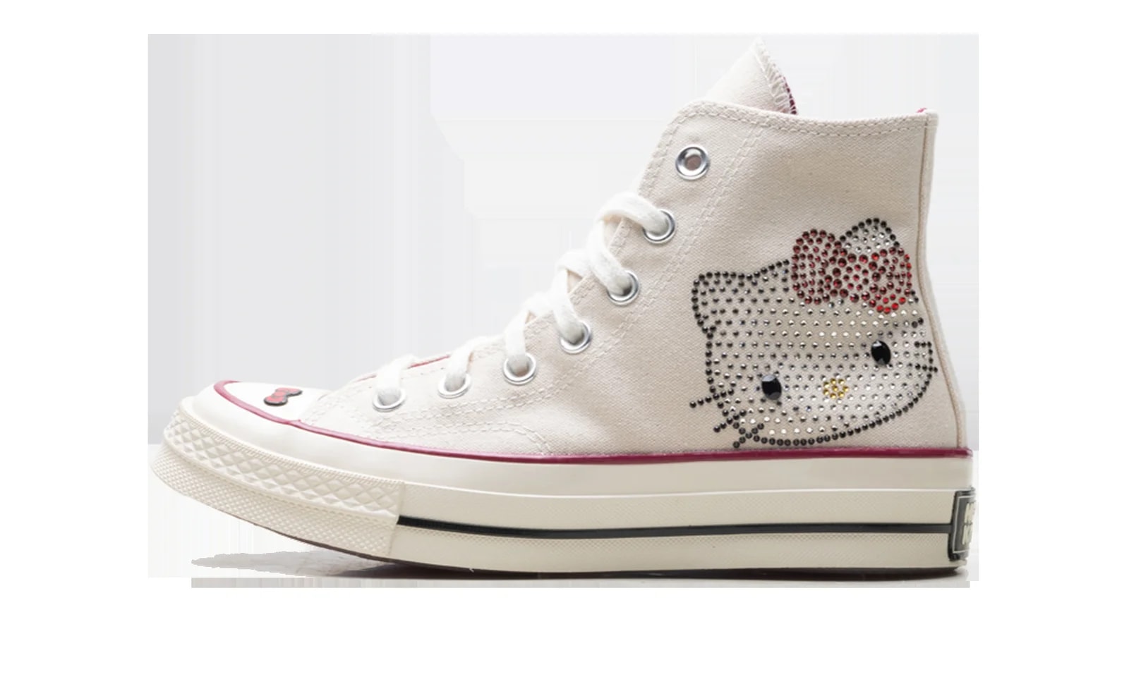 Converse — Chuck 70 Hi "Hello Kitty Swarovski Egret" A17695C — Sneaker — resale