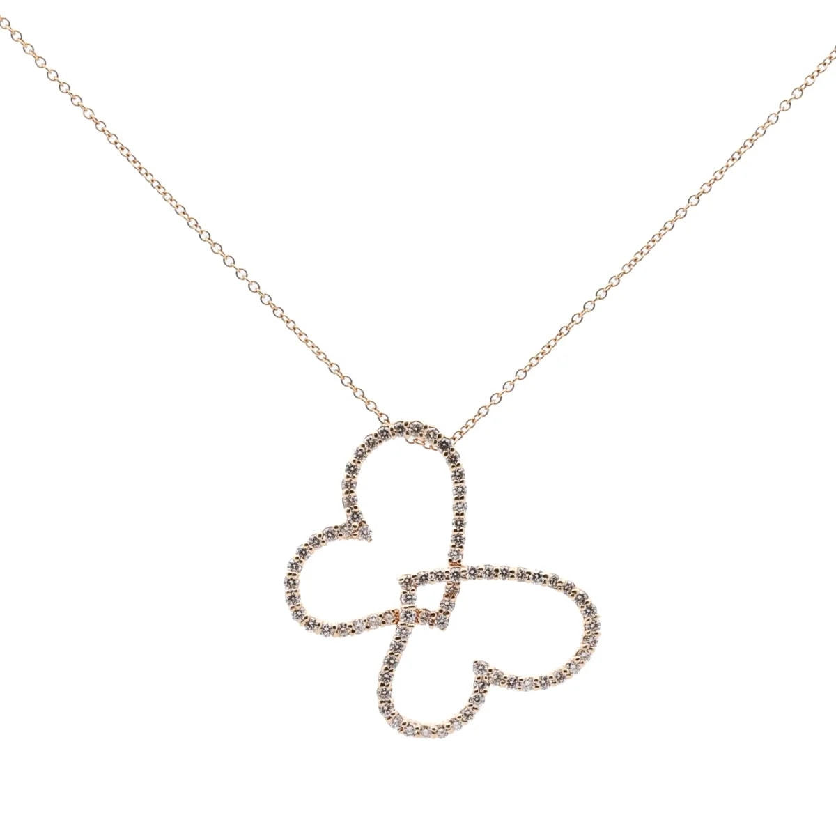 Michael Werdiger — Michael Werdiger Double Heart Butterfly — Jewelry — resale