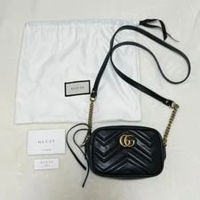 Gucci — Gucci GG Marmont Mini From Japan — Handbag — resale