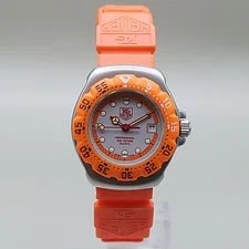 [EXCELLENT+5] TAG Heuer Formula 1 373.508 28mm Orange Date Quartz 3