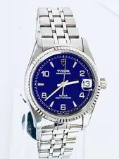 Tudor Prince Date 72034 Automatic Mov.18KWhite Gold Bezel &Crown 3