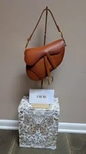 Dior — Christian Dior - NEW - Saddle With Strap With A Patina Finish — Handbag — resale