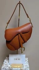 Christian Dior - NEW - Saddle With Strap With A Patina Finish 2