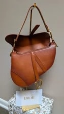Christian Dior - NEW - Saddle With Strap With A Patina Finish 4