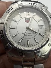 TAG Heuer Aquaracer WAF1412 Quartz Silver Dial Stainless Steel 3