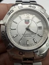 TAG Heuer Aquaracer WAF1412 Quartz Silver Dial Stainless Steel 4