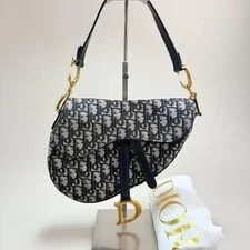Dior — Dior Saddle Medium / With Strap — Handbag — resale