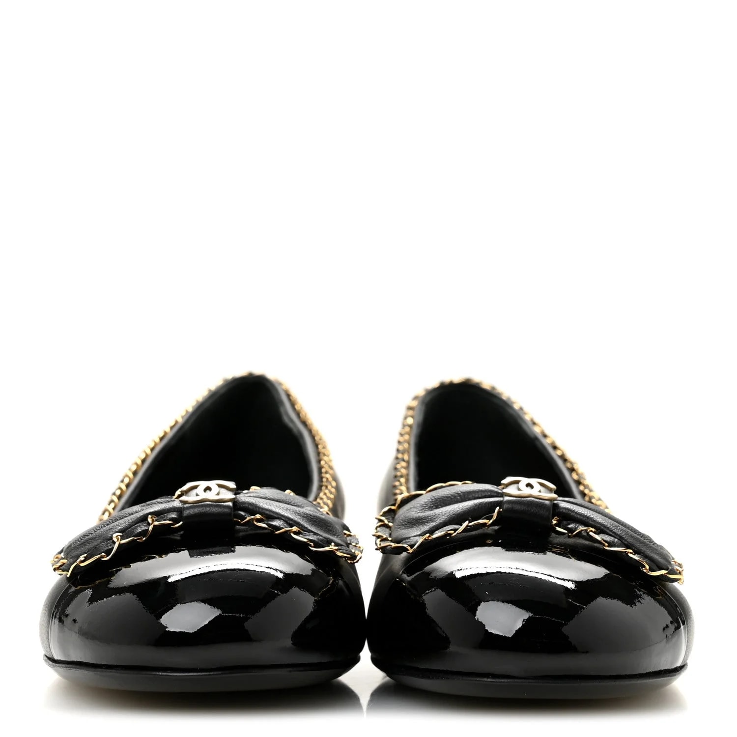 Cap Toe Chain Around Ballerina 37 3