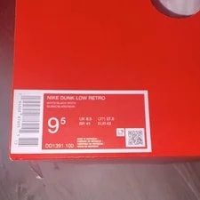 Nike Dunk Low / Low Top Lace-Up DD1391-100 4