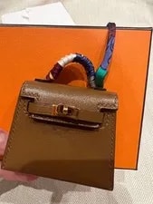 Hermes Kelly Charm Hardware Etoupe Accessories 3